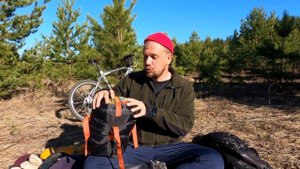 СНАРЯЖЕНИЕ ДЛЯ ВЕЛОПОХОДА. Весенний вариант. Обзор снаряжения, палатка, спальник, надувной коврик