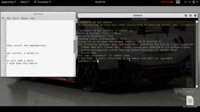 Install docker in Kali Linux смотреть онлайн