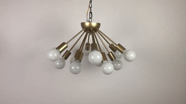 Накладная люстра F-Promo 2581-12U - видеообзор смотреть онлайн