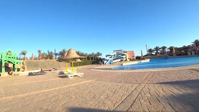 Parrotel Aquapark Resort 4* Шарм-ель-Шейх, Єгипет 2019(обзор территории отеля)SONY HDR - AS 300 смотреть онлайн