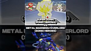 Sonic (All Forms) Vs All Villains