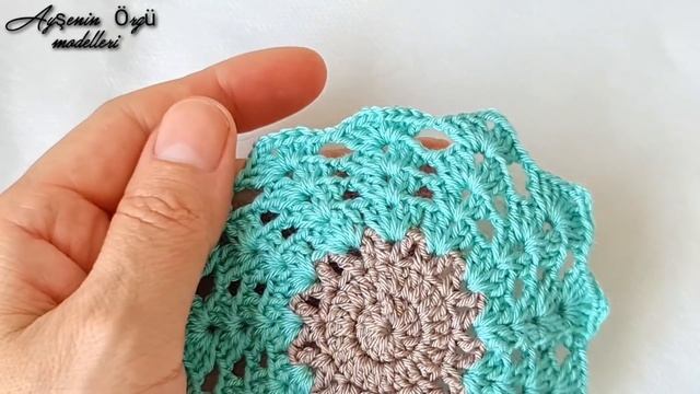 Muhteşem Knitting krochet bardak altlığı supla yapımı Örgü modeli смотреть онлайн