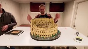 Самая быстрая сборка LEGO Colosseum! (2023) Книга рекордов Гиннесса!