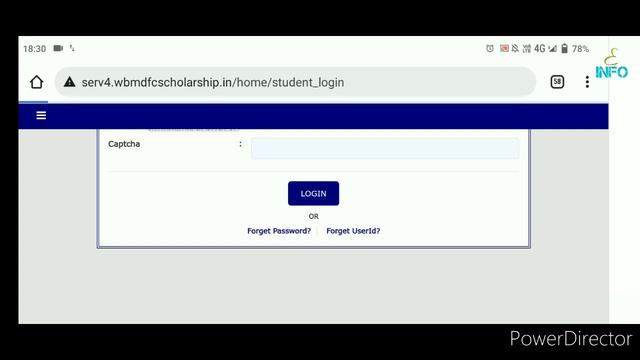 how to recover aikyashree scholarship password. forget user id or password.