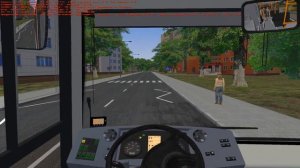 OMSI 2. Projekt PKM, маршрут 301. МАЗ 206.060