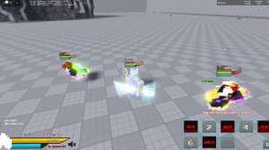 Roblox - Undertale Test Place Reborn - Undyne vs Asriel and Undyne - 1v2