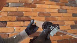 Монтаж плитки из Царского кирпича