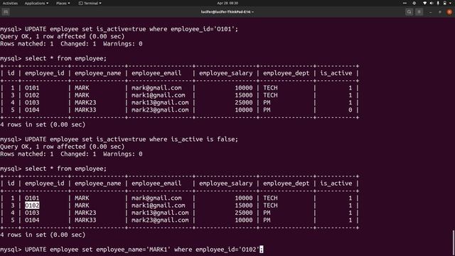 SQL Operations [Python]