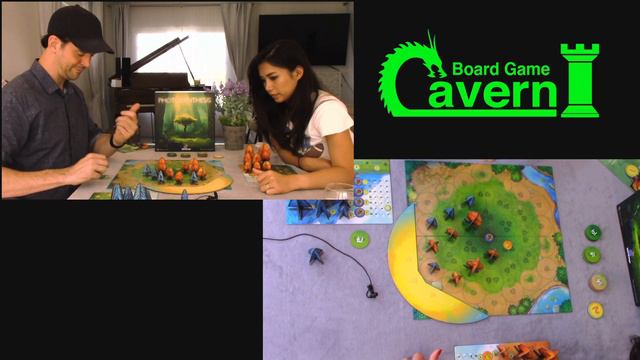 Board Game Cavern plays "Photosynthesis" смотреть онлайн
