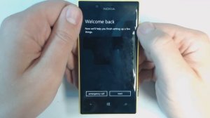 Nokia Lumia 720 hard reset