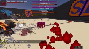 World of Bosses vs L_Ender's Cataclysm | Full Mod Minecraft Mob Battle