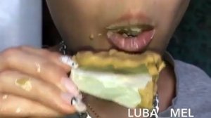 Природный мел Волоконовка в пасте. Асмр. Хруст мелом. Мелоежка