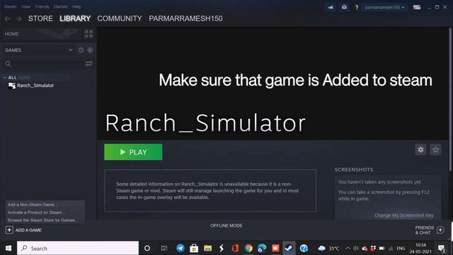 Ranch Simulator FATAL ERROR FIX