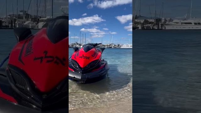 No caption needed. #jetski #palmbeach #fun #kawasaki #pwc #keter