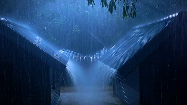 Poderosos sonidos de lluvia y truenos⛈️ Sonidos curativos de la naturaleza?Lluvia Ultra Relajante