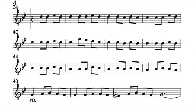 If You Go Away Flute Violin Sheet Music Backing Track Play Along Partitura смотреть онлайн