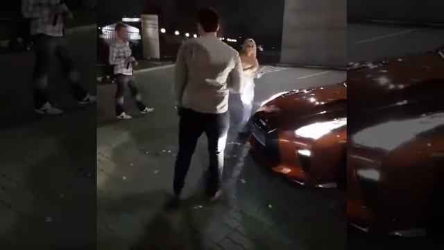 Немного тусовки с выдачи авто))) смотреть онлайн