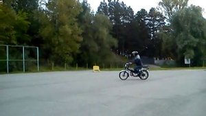 Стант на мопеде Racer Delta 110cc