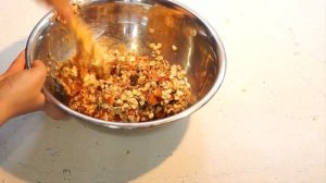 Овсянные батончики  Простой рецепт на перекус