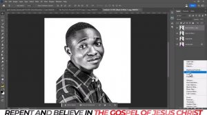 How To Achieve Sharp Black & White Effect In Photoshop | NO PLUGIN