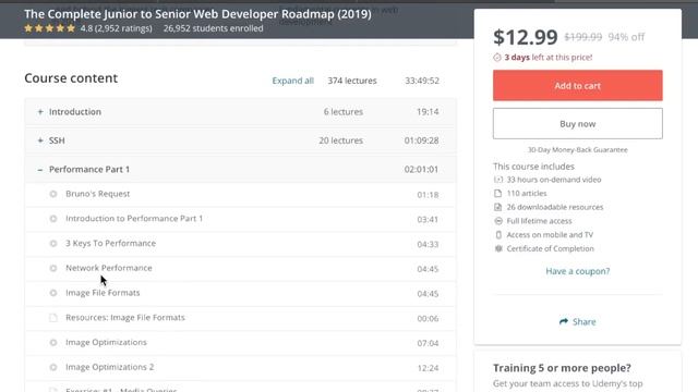 The Complete Junior to Senior Web Developer Roadmap by Andrei Neagoie || Udemy course review