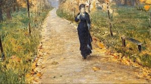 Минута медитации с картиной Левитана «Осенний день. Сокольники»