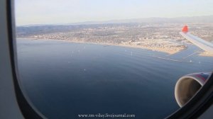 A330 Take off, Los Angeles LAX airport | вылет из аэропорта Лос-Анджелеса