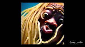 Neural Horror Thriller: Spaghetti Eats Will Smith / Спагетти ест Уилла Смита