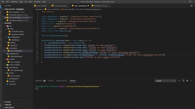 #1 - Criando API NodeJS + Express + MongoDB com FAUSTÃO смотреть онлайн