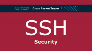 Как настроить SSH на коммутаторе Cisco в симуляторе Sisco Packet Tracer