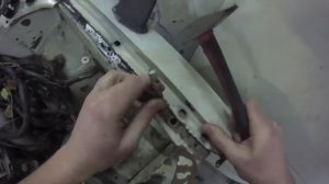 Высверливание точечной сварки