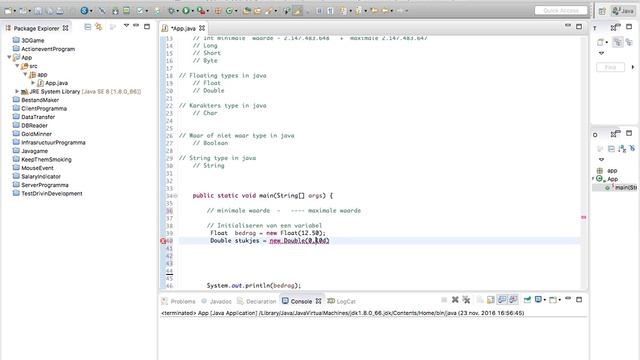 Java programming Tutorials 2017 | Java Float & Double Datatype