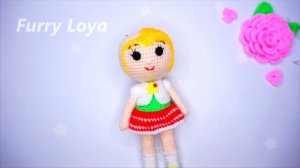 Кукла крючком цельновязаная .Подробный мастер класс .Вязаные игрушки . Вязаная кукла .Crochet doll