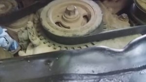 Установка приводного ремня на Форд Галакси 2010г 2.3 v