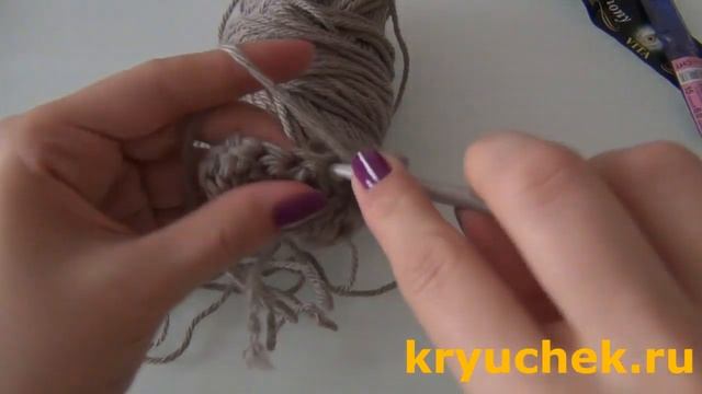Повязка на голову с цветком. Теплая повязка на голову крючком. Crochet. Нeadband with flower