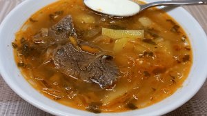 ЩИ с КВАШЕНОЙ КАПУСТОЙ С ГОВЯДИНОЙ