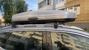 Haval F7 установка рейлингов АПС, багажника и автобокса