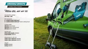 Akumulatorska kosa 40V XGT MAKITA UR002G UR006G UR007G