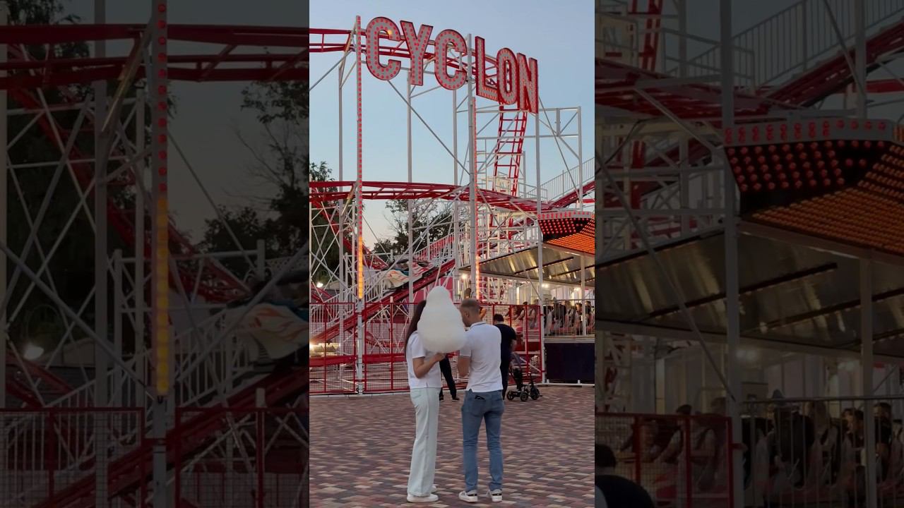 Тамбов, день молодёжи, аттракционы #тамбов #городароссии #втамбове #тамбовщина #паркаттракционов