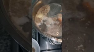 узбекская шурпа из баранины.