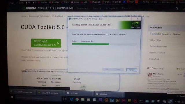 NVIDIA Cuda toolkit driver 5.0 Windows 10 смотреть онлайн