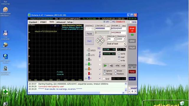 Ремонт HDD Отрезаем битые сектора смотреть онлайн