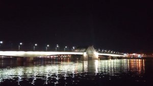 Развод моста Александра Невского. Санкт-Петербург. 26.08.22