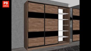 Трехдверный шкаф-купе КААППИ 7 от мебельной фабрики РВ-МЕБЕЛЬ