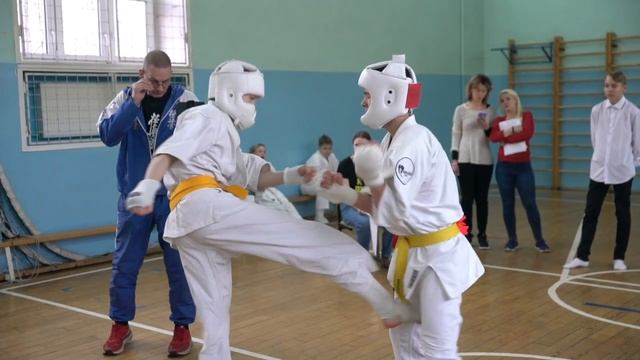 Кёкусинкай / Мурманская обл. / УТС по судейству кумитэ / Учебные поединки-3 (12.02.23)