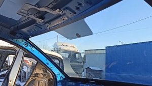 Снятие крепления салонного зеркала Kia Rio 2018