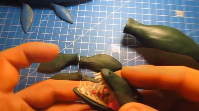 Лиоплевродон (Liopleurodon) из пластилина - Лепим из пластилина - Мега Пластилин