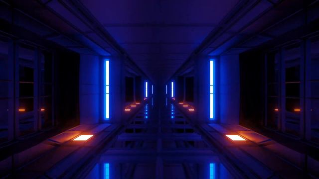 Neon Lights Corridor Motion Background || Neon Light Tunnel Free VJ Loops || 4K VJ Loops 2021 смотреть онлайн
