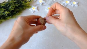 DIY Новогодний декор из грецких орехов/елочные игрушки из грецких орехов своими руками