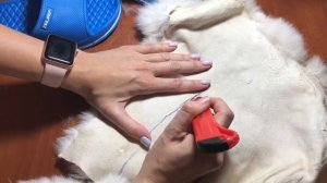 Модные тапочки с мехом своими руками